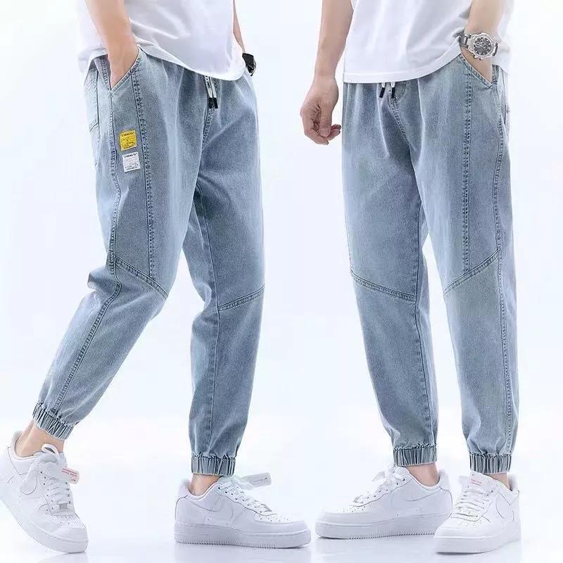 Men Jeans Male Trousers Simple Design High Quality Cozy All-match Students Daily Casual Straight